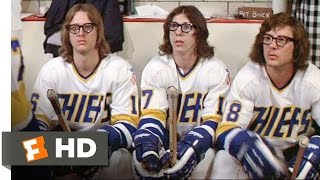 The Hansons Play Dirty  Slap Shot 610 Movie CLIP 1977 HD [upl. by Tamaru]