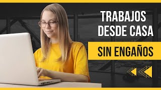 2 PAGINAS confiables para TRABAJAR y ganar DINERO por internet  NO Requiere Experiencia [upl. by Tati]