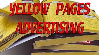 Yellow Pages Advertising Costs Of Advertising In YP Directory [upl. by Bensen]