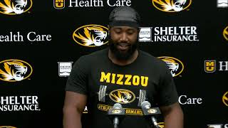 Full fall camp wrap up press conference with Mizzou defensive tackle Kristian Williams [upl. by Anuait]