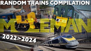 Random Trains Compilation  20222024 [upl. by Kamaria977]