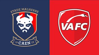 Caen vs Valenciennes Résumé et Buts  Ligue 1 202324 [upl. by Aplihs139]