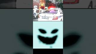 They tried to escape from the police and this is what happened ⁉️⚠️👽 newshorts trending trollface [upl. by Grube]