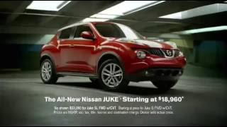 Nissan Juke Commercial [upl. by Airdnaxela959]