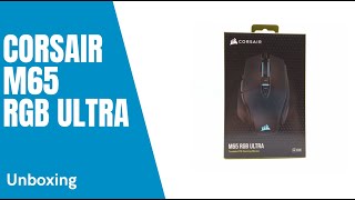 Unboxing  Corsair M65 RGB Ultra [upl. by Mohammed429]