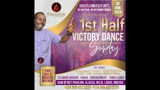 GIVERS EMBASSY FIRST HALF VICTORY DANCE SUNDAY  30TH JUNE 2024 [upl. by Sievert]