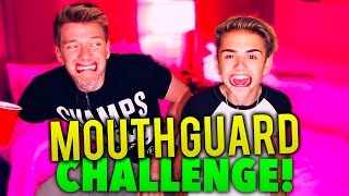 MOUTH GUARD CHALLENGE W COLLINS KEY [upl. by Lila]