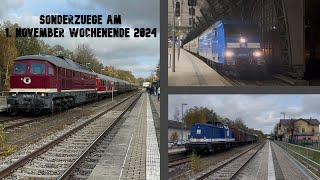 Sonderzüge am 1 November Wochenende 2024 [upl. by Goldenberg518]