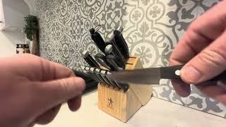 HENCKELS Premium Quality 15Piece Knife Set with Block Review [upl. by Perren]