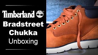 Timberland Bradstreet Chukka Mens Chukka Boots Unboxing [upl. by Eicyak]