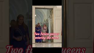 Two future queens The Princess of Orange and the Duchess of Brabant [upl. by Eiclek757]