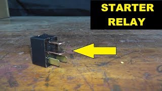 How To Test and Replace A Starter Relay [upl. by Tolland]