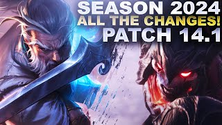 SEASON 2024 IS HERE ALL THE CHANGES  League of Legends [upl. by Esoj157]