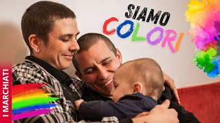 🎶 Siamo Colori Famiglie Arcobaleno  LINER  Official Video 🎶 [upl. by Favien]