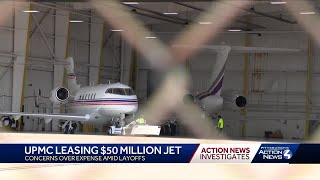 Months before announcing 1000 layoffs UPMC leases new 50 million jet [upl. by Atteuqcaj]