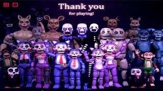 Five Nights at Candys 3 EXTRAS  ALL ANIMATRONICS [upl. by Ambrogio]