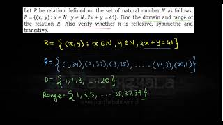 Que 17  Relations and Functions  NCERT Exemplar  Class 12 [upl. by Htebzile]