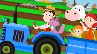 Farmer In The Dell  Nursery Rhymes For Kids  Baby Songs  Childrens Video [upl. by Tempa]