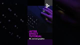 Digital Logo Wiper or Pixel Scan Logo Animation After Effects Tutorial aftereffect [upl. by Eceer]