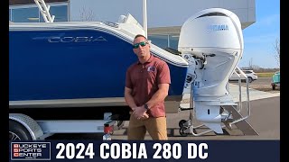 2024 Cobia 280 DC Boat Walkthrough with Jimi [upl. by Albertine]