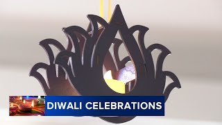 Locals celebrate Diwali as Pennsylvania is first to declare state holiday [upl. by Kerred639]