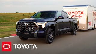 2022 Tundra Towing Enhancements  Toyota [upl. by Drofnil623]