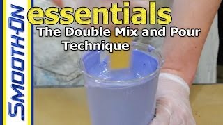 How To Mix Silicone Mold Rubber  Double Mix And Pour OOMOO Silicone  Mold Making Essential [upl. by Buffo]