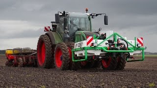 Mais zaaien 12 rijer VADERSTAD Tempo Loonb Bouwman Noordbroek [upl. by Capello]