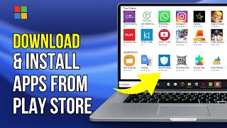 How to download App in laptop  Download amp Install All Apps in Windows Laptop Free [upl. by Ttoile]