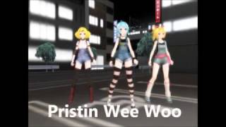 Motion DL Pristin  Wee Woo [upl. by Krispin]