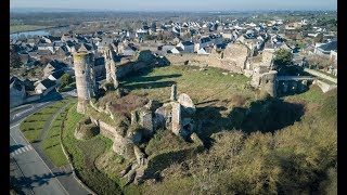 Château de Gilles de Rais 49  RB DRONE [upl. by Ennaitak932]