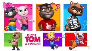 HISTORIAS DE TALKING TOM FRIENDS  Directo Catgameplays [upl. by Shulman870]