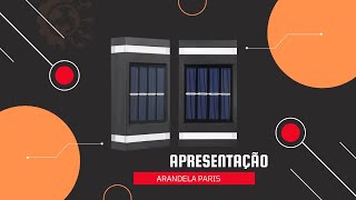 ARANDELA SOLAR MODELO PARIS WORLDLAR [upl. by Orsa]