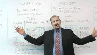 Accounting Fixed Costs amp Variable Costs [upl. by Myron]