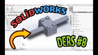 SolidWorks Ders 8 Montaj yapıyoruz  solidworks montaj [upl. by Ereynihc452]