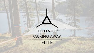 How to pack down the Tentsile Flite 2Person Tree Tent [upl. by Edorej510]