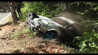 Audi Quattro Crash  Awesome Rally Fans [upl. by Melisenda]