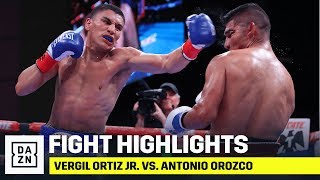 FULL CARD HIGHLIGHTS  Vergil Ortiz Jr vs Antonio Orozco [upl. by Leshia]