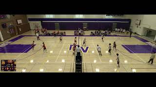 Monta Vista vs Burlingame High School Boys Varsity Volleyball [upl. by Edurtreg]