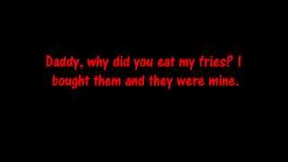 Marceline Daddy why did you eat my fries lyrics [upl. by Nannek]