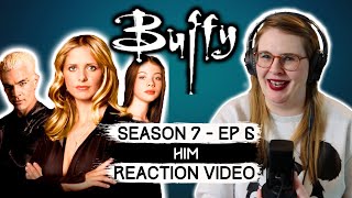 BUFFY THE VAMPIRE SLAYER  S7 EPISODE 6 HIM 2002 REACTION VIDEO AND REVIEW FIRST TIME WATCHING [upl. by Arait952]