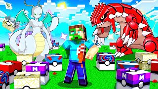 Opening 1000 LUCKY BLOCKS in Minecraft PIXELMON movie [upl. by Lalage]