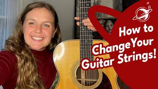 How to Change Guitar Strings FAST StepbyStep  Beginner’s Guide to Restringing Your Guitar [upl. by Hgielyak]