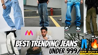 Off Duty jeans Review  Myntra’s Best Trending Jeans Denim 2024 [upl. by Gnouhc65]