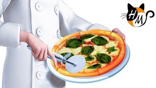 PIZZA SELBER MACHEN  Rezept schnell und einfach — HM 1 [upl. by Nave571]