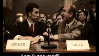 HAYEK vs KEYNES La pelea del siglo hiphop sub esp [upl. by Lukasz958]