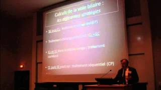 Traitement chirurgical de la lithiase de la voie biliaire principale  Pr Alain GAINANT Limoges [upl. by Aneekan]