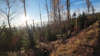 Hiking the ridges of Šumava  day 3 30102024 [upl. by Lemraj]