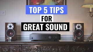 Top 5 tips for great sound  Roadmap to success [upl. by Clemen]