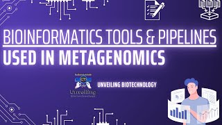 bioinformatics tools and pipelines used in metagenomics  Bioinformatics  Unveiling biotechnology [upl. by Aerised]